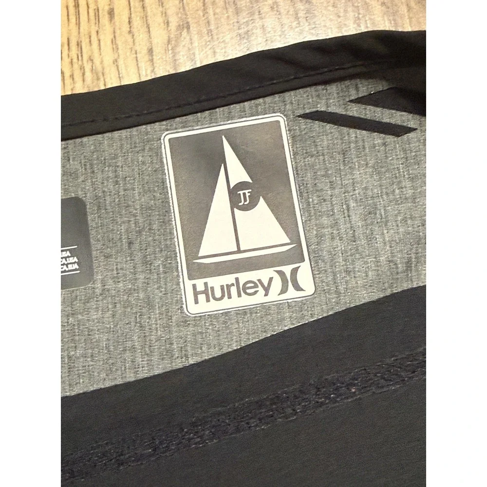 Hurley Board Shorts Mens 29 Black Adult John John Florence JJF Phantom Excellent